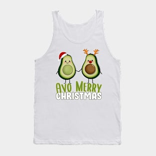 Christmas Avocados Avo Merry Christmas Tank Top